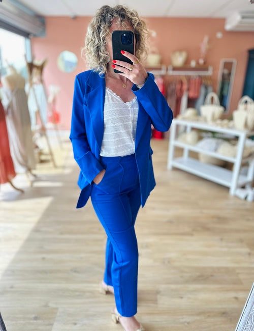 Pantalon Adèle Bleu