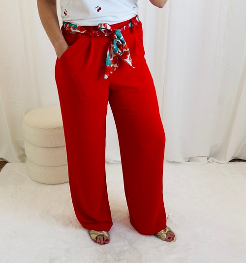 Pantalon Luna rouge