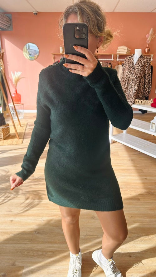 Robe Pull Perrine (verte)